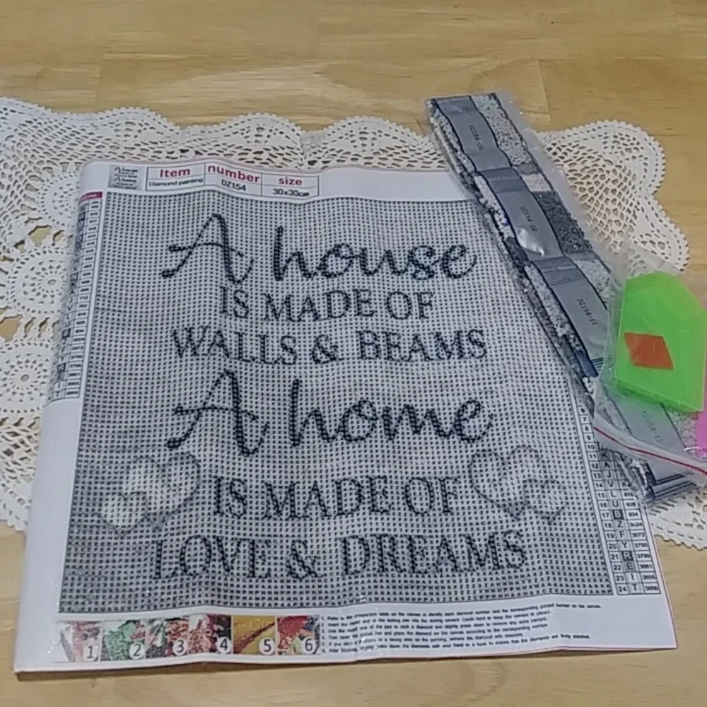Diamond Painting Kit, Family theme+